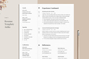 Resume Template Anika, a Resume Template by Estartshop (Thumbnail 4 of 7)