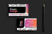 Graphic Designer Business Card, a Business Card Template by BrandPacks