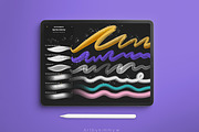 Sparkles Lettering & Bokeh Brushes, a Brush Add-On by Artbykimmyw (Thumbnail 1 of 6)