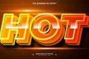 Hot Glowing Red Text Effect, a Layer Style Add-On by Niestart Creation (Thumbnail 2 of 2)