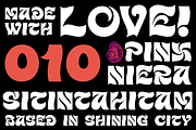 Pinx Niera, a Sans Serif Font by Sitintahitam (Thumbnail 4 of 10)