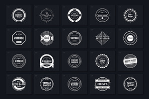 100 Retro Badges Vol. 2