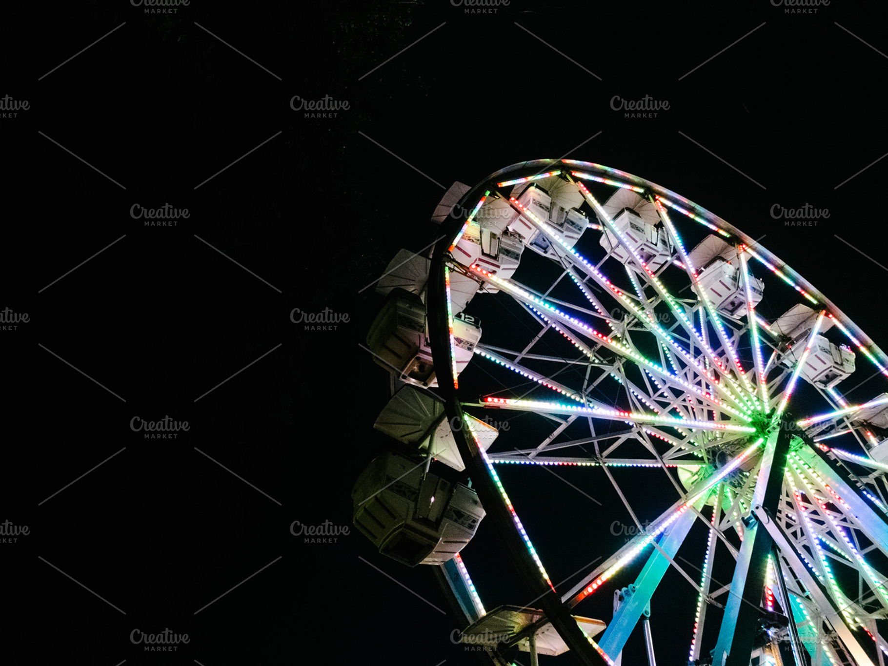 Ferris wheel stock photo containing county fair and ferris wheel, an Arts & Entertainment Photo by RodrigoM Photographs