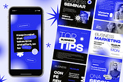Grotesque Business Instagram Set, a Social Media Template by Aiyari Graphic (Thumbnail 1 of 5)