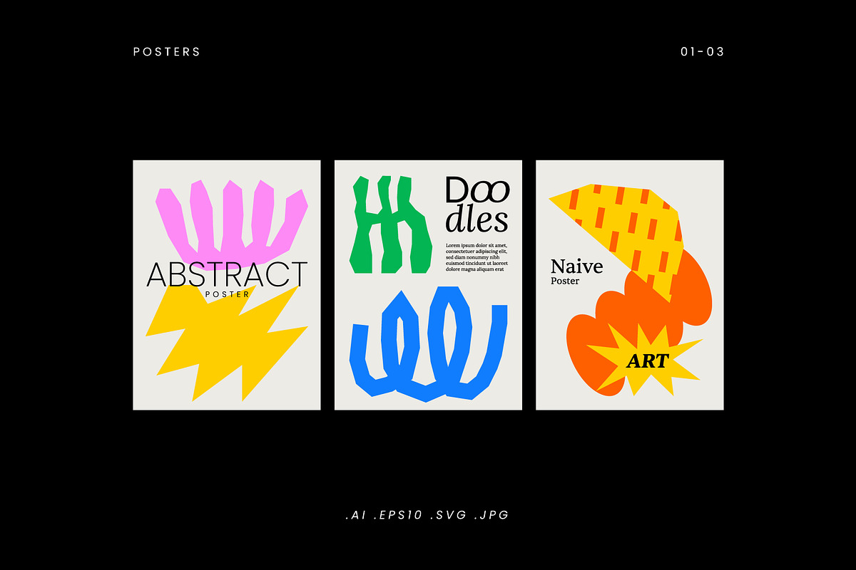 Colorful Doodle Elements, an Object Graphic by Léo Alexandre (Photo 8 of 16)