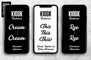 Kiosk Font Pack, a Sans Serif Font by Fenotype (Thumbnail 10 of 12)