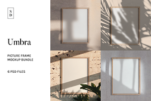 Shadow Frame Mockup Bundle - Umbra