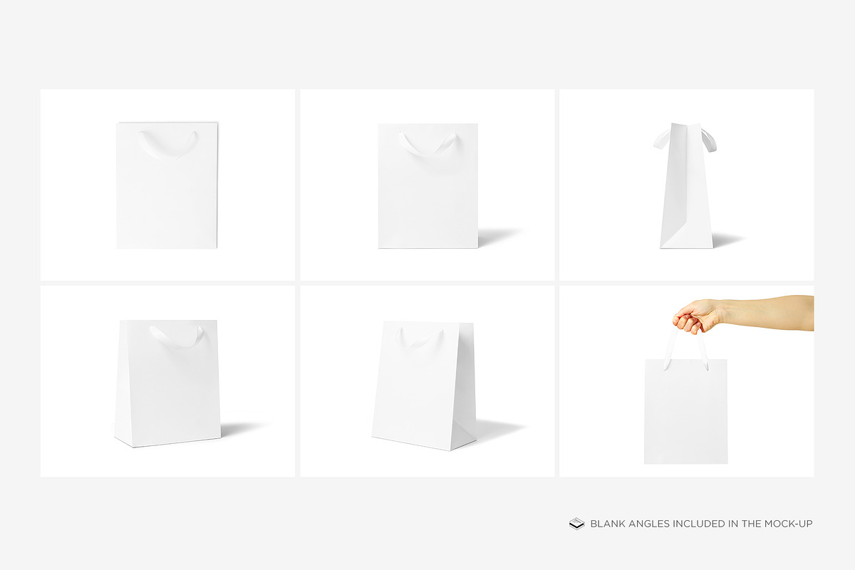 Cub Size Gift Bag Mock-up, a Print Template by Branda Keeps (Photo 3 of 17)