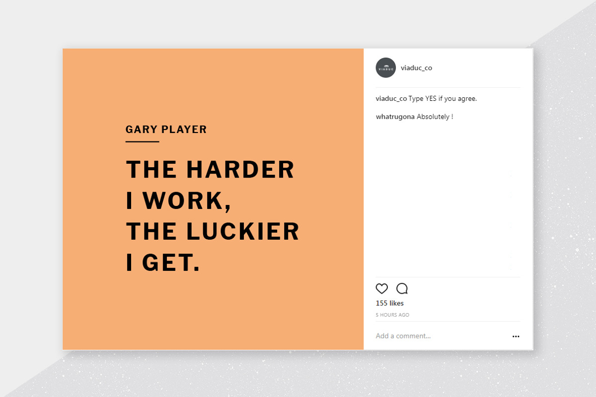 Color Quotes Social Media Kit, a Social Media Template by Viaduc (Photo 3 of 5)
