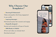 Motivational Reels Canva Templates, a Social Media Template by Studio DigiCraft (Thumbnail 3 of 10)