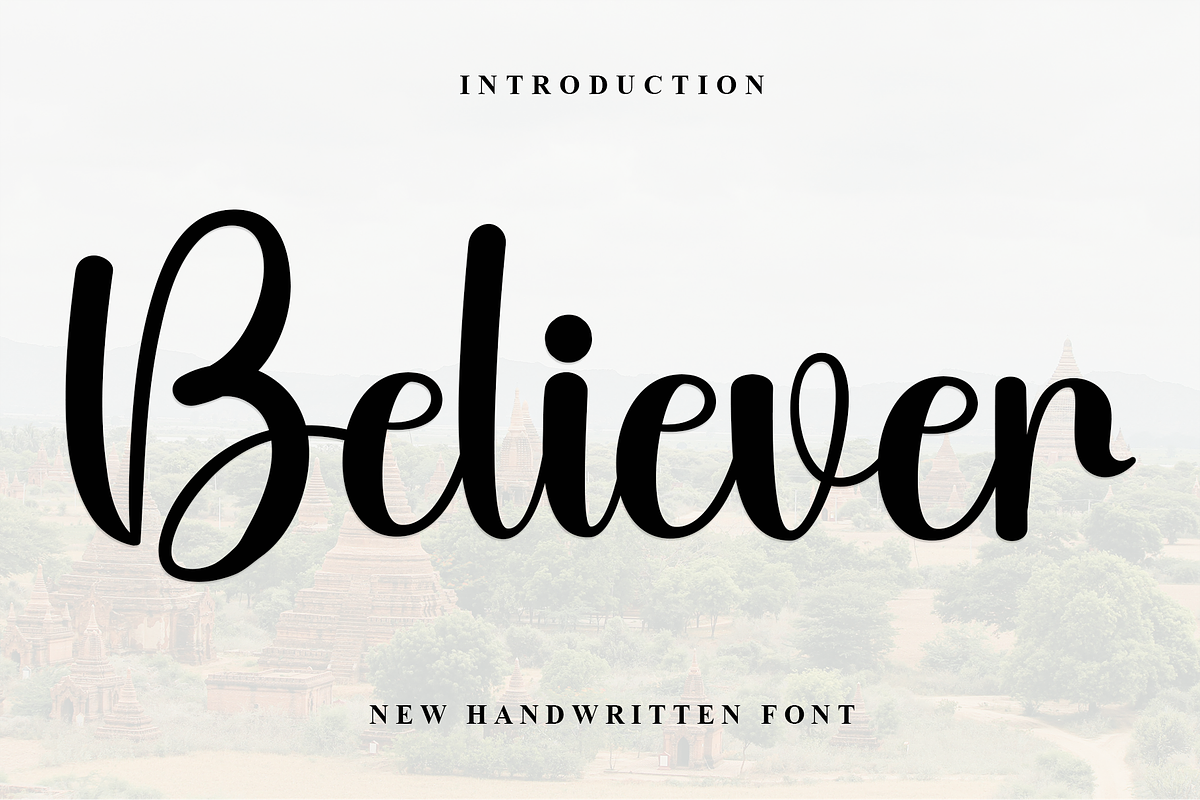 Believer, a Handwritten Font by FreshTypeINK (Photo 1 of 8)