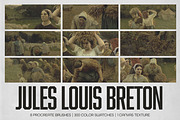 Jules Breton Procreate Kit, a Brush Add-On by Digi Life (Thumbnail 1 of 8)