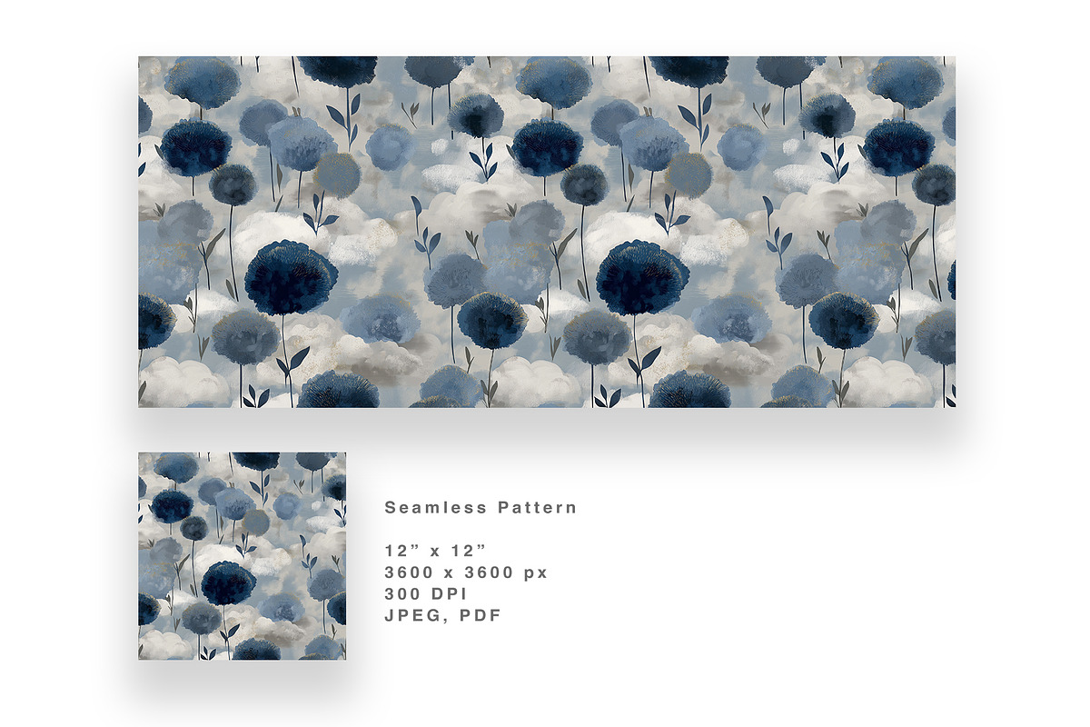 6 Seamless Pattern: Blur Abstract, a Pattern Graphic by StudioCitra (Photo 8 of 10)