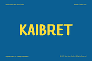 Kaibret – Organic Handwriting, a Handwritten Font by Nian Keun Studio (Thumbnail 1 of 11)