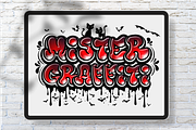 King Graffiti Font, a Blackletter Font by Nobu Collections (Thumbnail 9 of 10)