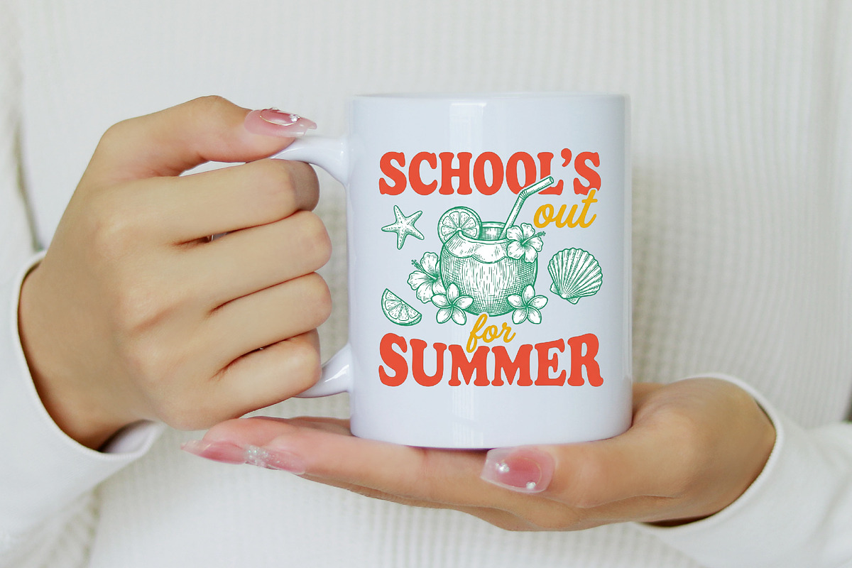 School’s Out for Summer PNG, a Seasonal Illustration by Canvas Craft (Photo 5 of 7)