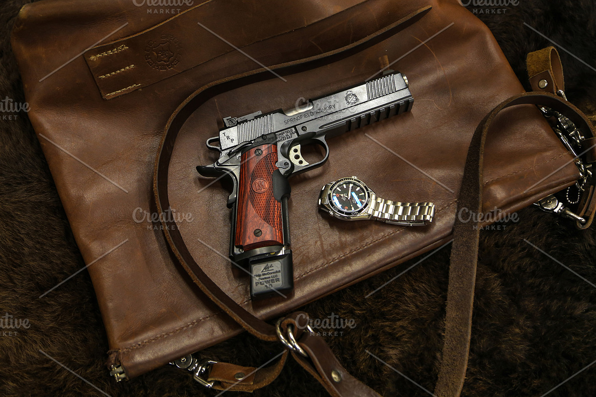 Pistol and Watch, a Beauty & Fashion Photo by Dæmon Ex Machina (Photo 2 of 2)