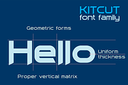 Kitcut font family, a Sans Serif Font by vlad.berla (Thumbnail 3 of 7)