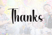Happy Party | Script Font, a Handwritten Font by Scratchones (Thumbnail 9 of 9)