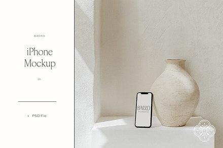 BARRO iPhone Mockup