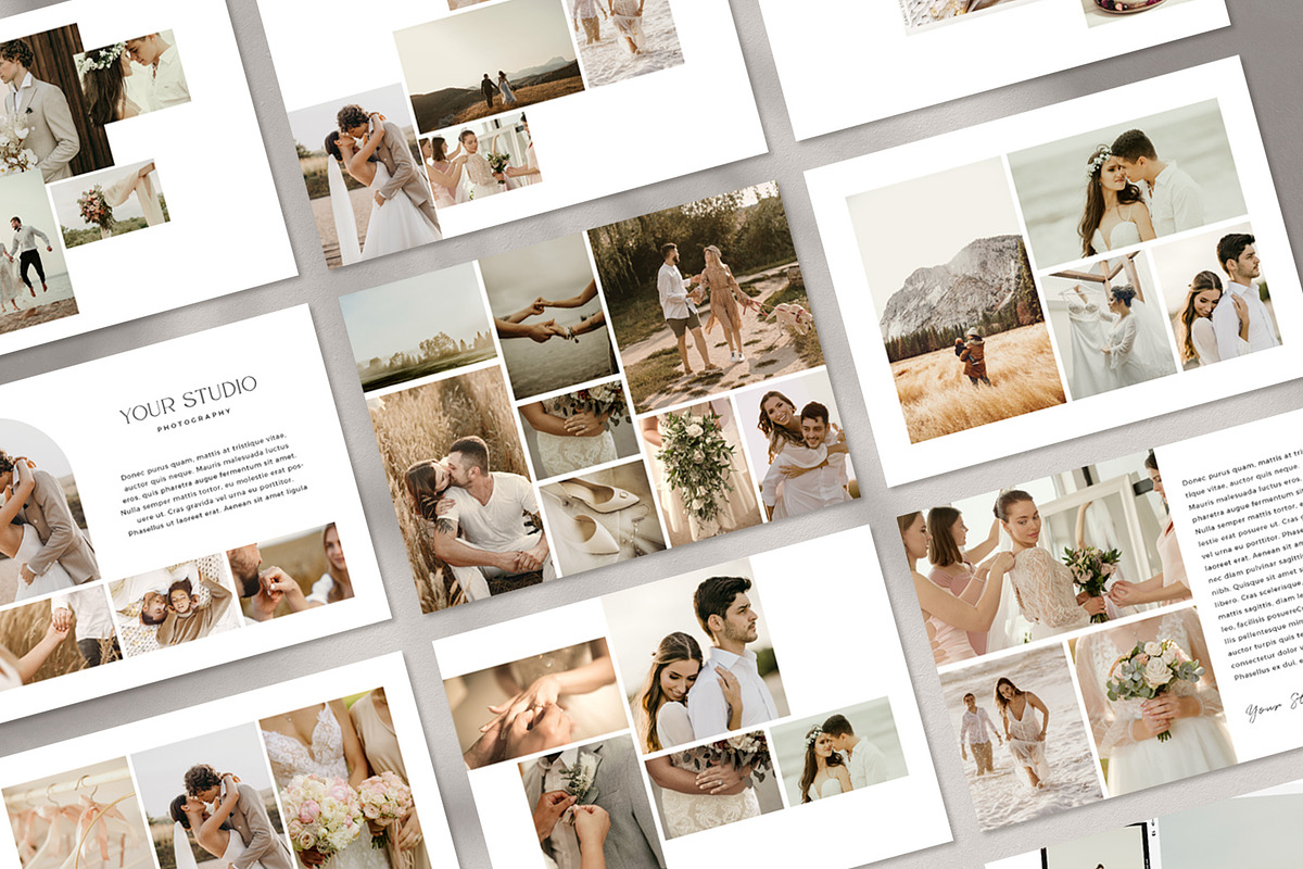 Photo Collage Template SB003, a Social Media Template by Bellenity Design (Photo 1 of 3)