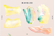 Marble Paint Stroke Cut Outs, an Object Graphic by Emma Make (Thumbnail 6 of 14)