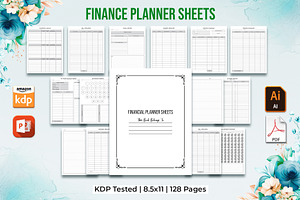 Editable Finance Planner 2023-2024