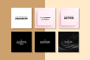 50 INSPIRING INSTAGRAM TEMPLATE, a Social Media Template by RB Boutique (Thumbnail 2 of 10)