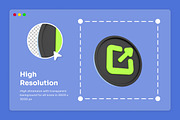 Video Content Creator 3D Icon Pack, a Work Illustration by twinstd (Thumbnail 3 of 6)