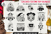 24 Sacred Geometry Hand-Drawn Bundle, an Object Illustration by JeksonGraphics (Thumbnail 1 of 8)