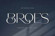 Broes - Modern Sans Font, a Sans Serif Font by Aqeel_Art (Thumbnail 1 of 10)