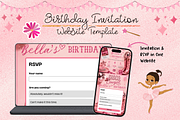 Disco Cowgirl Birthday RSVP Website, a Social Media Template by bellaROSEworkshop (Thumbnail 3 of 5)