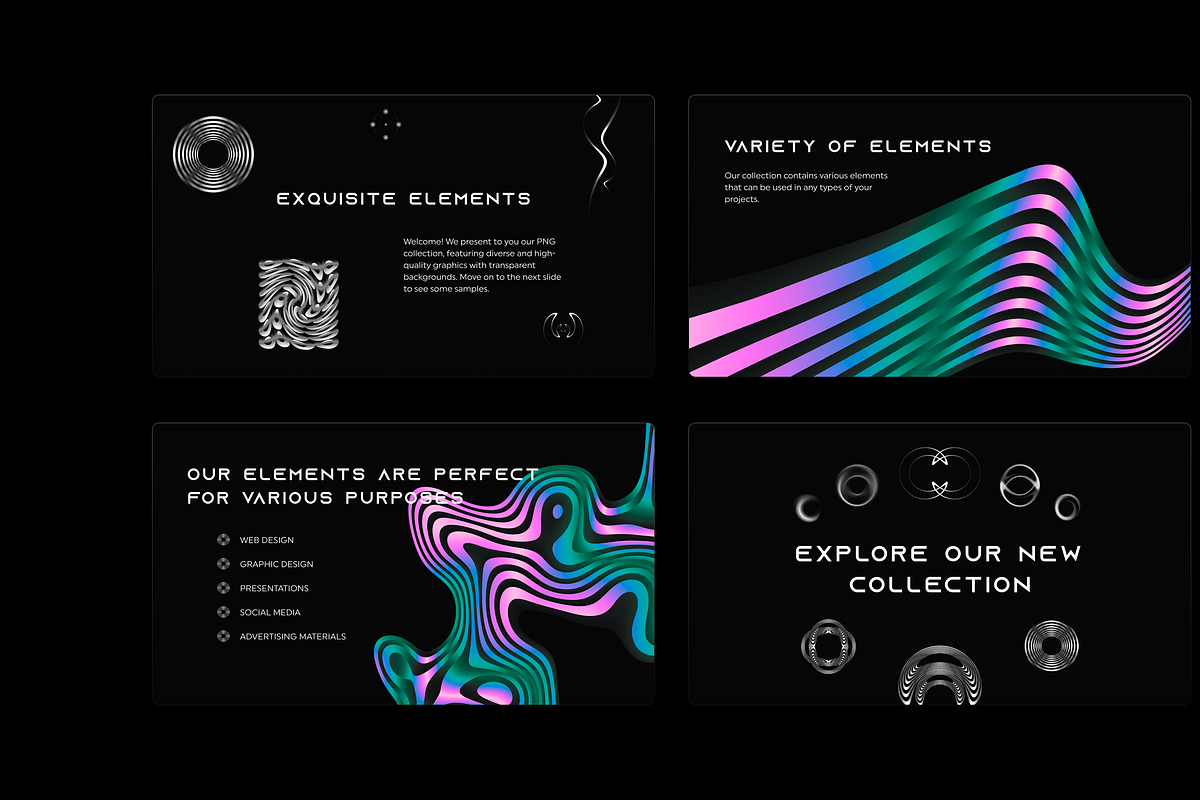 490 Abstract png elements bundle, an Object Graphic by MAcherry design studio (Photo 29 of 44)
