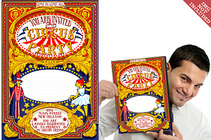 Circus Party Carnival Poster