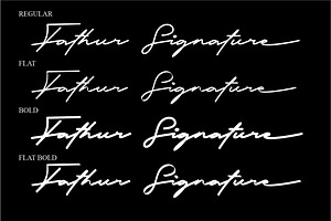 Fathur - Luxury Signature Font