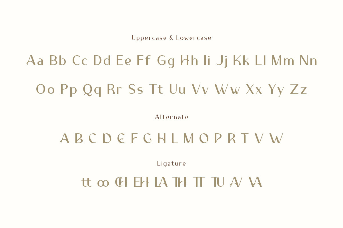 Mulaceno - Display Font, a Sans Serif Font by twinstd (Photo 5 of 7)
