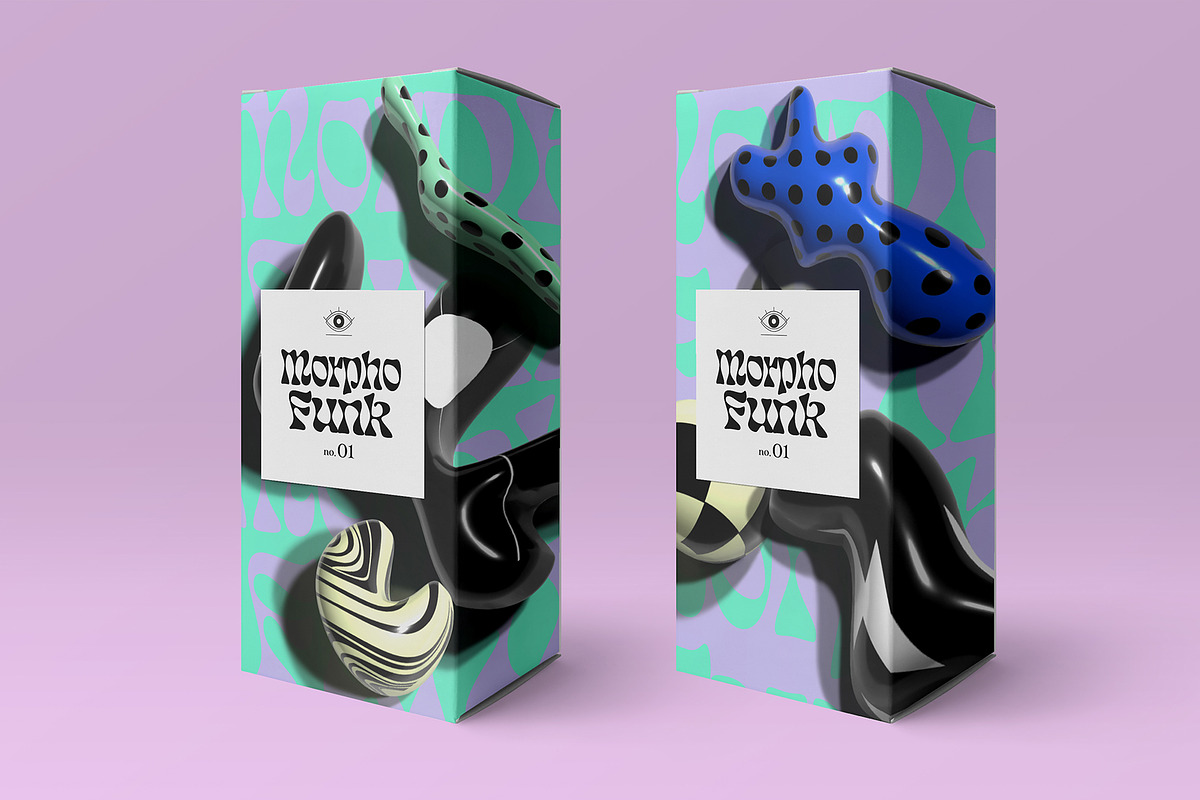 MorphoFunk – Abstract 3D Graphics, an Object Graphic by Neatly Made Studio (Photo 10 of 10)