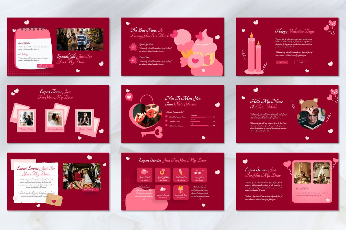 Lover - Valentine Powerpoint, a Presentation Template by Dhabee (Photo 7 of 8)