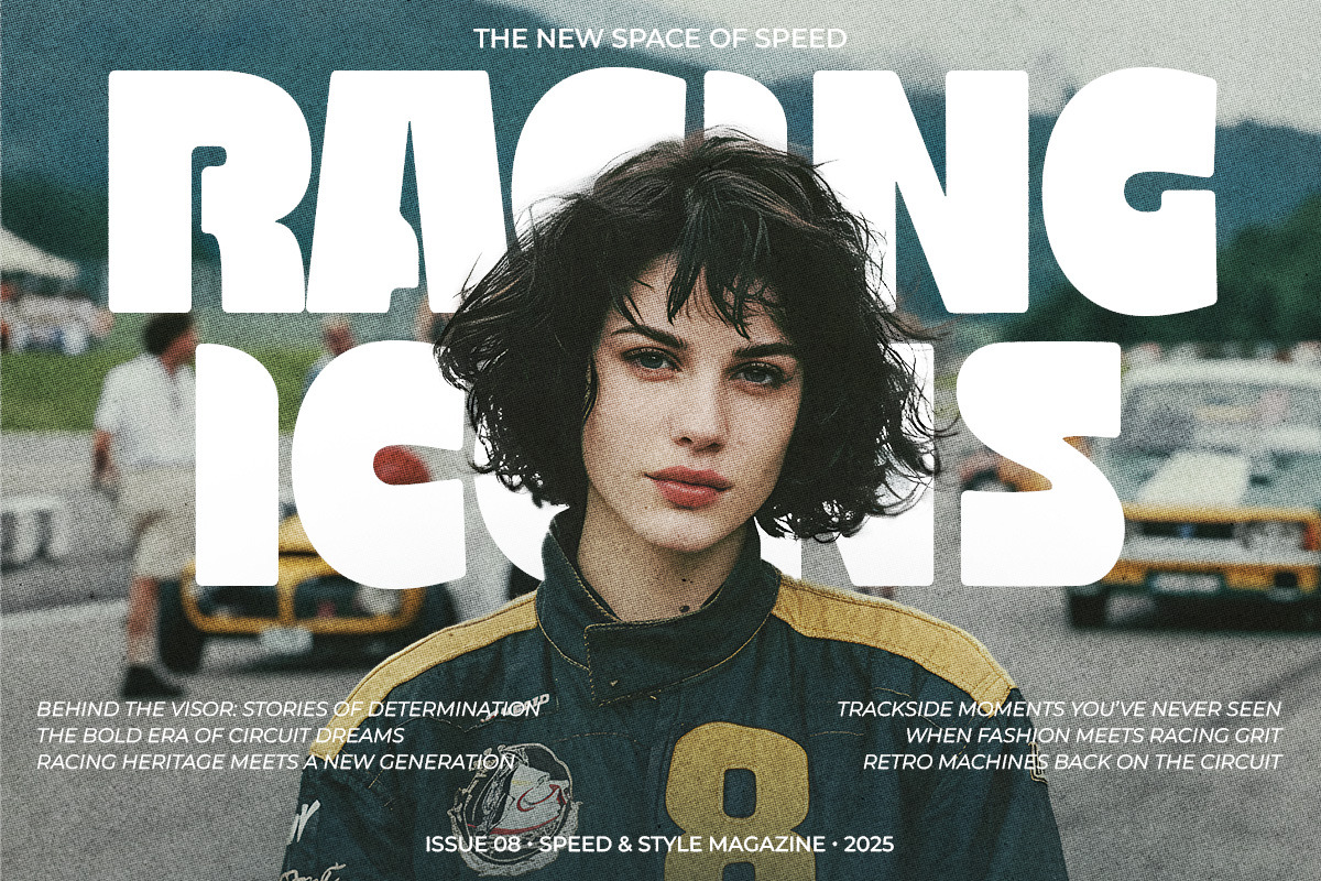 Speed Demon - Bold Retro Racing Type, a Sans Serif Font by Rillatype (Photo 11 of 13)