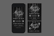 Movie Night Flyer, a Flyer Template by graphicook (Thumbnail 3 of 3)
