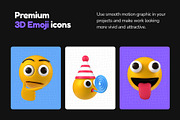 3D Emoji Icons, an Emoji Icon by Vectors Market (Thumbnail 7 of 10)