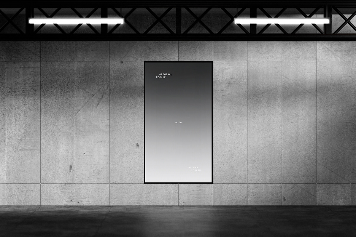 Digital Screen Display Mockups, an Advertising Mockup by pixelbuddha.net (Photo 4 of 11)