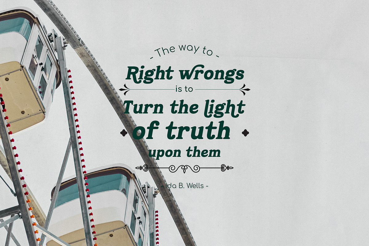 Kindrich – Vintage Serif Font, a Sans Serif Font by Drizy (Photo 7 of 10)