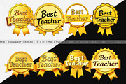 Award Ribbon Clipart, a Graphic by Artnoy (Thumbnail 2 of 5)