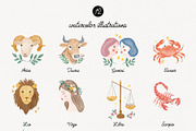 Hand-Painted Celestial Clipart, an Object Illustration by Essentially Nomadic (Thumbnail 6 of 11)