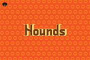 Hounds Typeface, a Serif Font by Fro Bro Studio (Thumbnail 1 of 2)