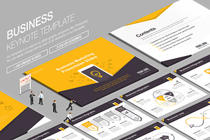 Business Keynote Template vol.10