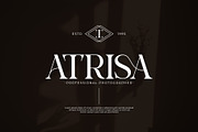 Rheata - Unique Serif Font, a Serif Font by Idea Studio (Thumbnail 3 of 11)