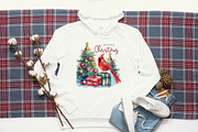 Cardinal Christmas PNG Bundle, a Graphic by CraftlabSVG (Thumbnail 10 of 15)