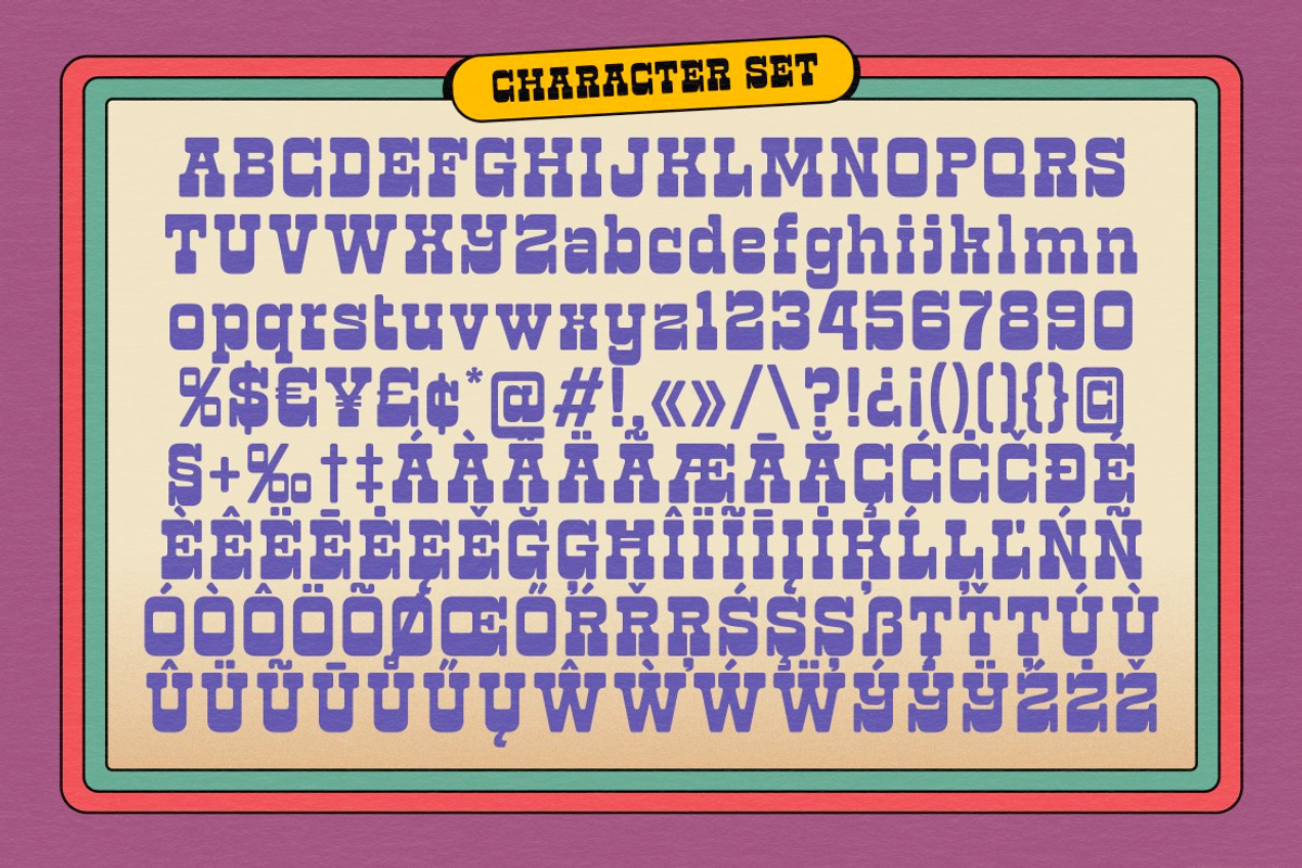 Stags Roan, a Slab Serif Font by graphicook (Photo 3 of 10)